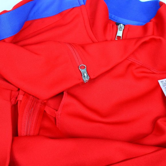 Nike USA Soccer USMNT World Cup Fleece Sweatshirt Zip Up Red Mens Large - Picture 11 of 12